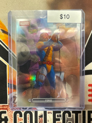 2026 Topps Chrome Marvel Forge FanFare Card SP