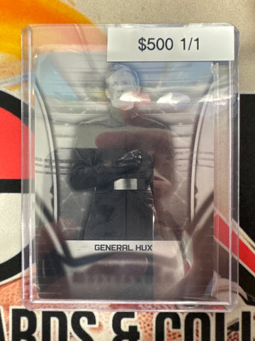 Topps Star Wars Masterwork General Hux Black Printing Plate 1/1