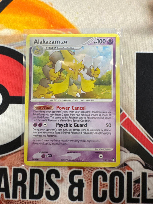 Pokémon Alakazam 2/123 Mysterious Treasures Holo