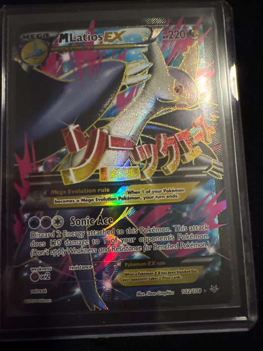 Pokémon M Latios EX 102/108 Roaring Skies