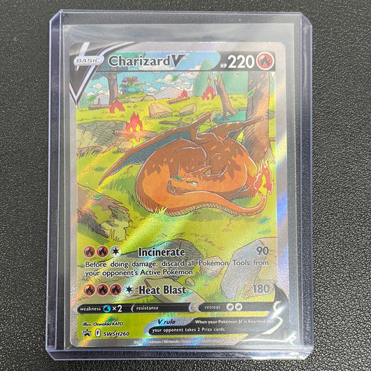 Pokémon Charizard V Promo SWSH260