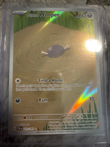 Pokemon Paldean Wooper 221/193 Paldea Evolved