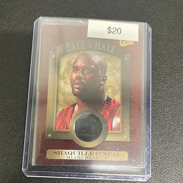 2007-08 NBA Fleer Ultra Shaquille O’Neal Call To The Hall Patch