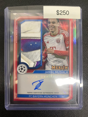 2024 Merlin Jamal Musiala Match Ball Auto MBS-JM