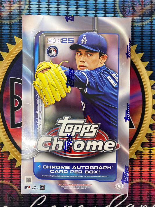 2025 Topps Chrome MLB hobby