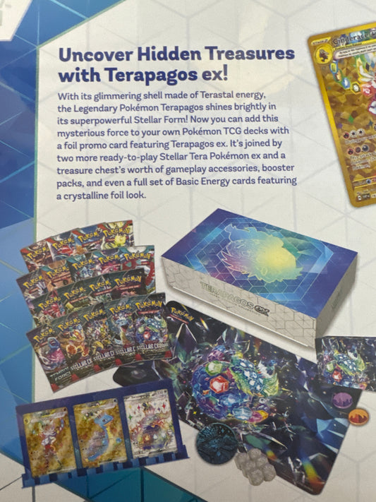 Pokemon Terapagos ex Ultra Premium Collection UPC