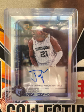 2026 Topps Chrome NBA Update Jahmai Mashack Refractor Rookie Autograph