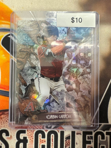 2026 Topps Chrome MLB X Cactus Jack Corbin Carroll Refractor