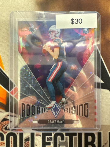 2024 Panini Phoenix NFL Drake Maye Rookie Rising Stars Prizm