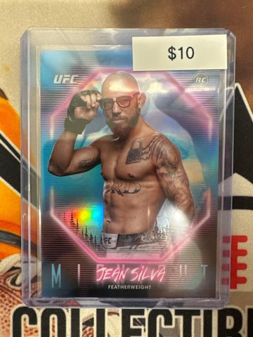 2025 Topps Midnight UFC Jean Silva Rookie Refractor