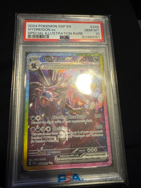 Pokemon Hydreigon ex 240/191 PSA 10