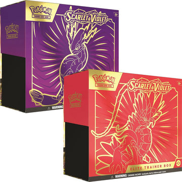 Pokémon Scarlet or Violet ETB Elite Trainer Box