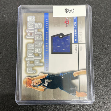 2002-03 Skybox Fleer Genuine Dirk Nowitzki Patch