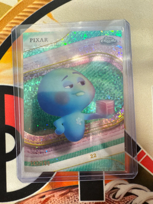 2025 Topps Chrome Disney 22 Aqua Mini-Diamond Refractor /199