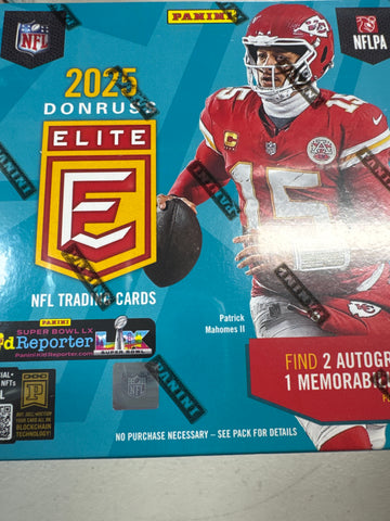 2025 Donruss Elite NFL hobby