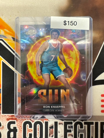 2026 Topps Chrome Cosmic NBA Kon Knueppel Rookie Planetary Pursuit “Sun” SSP