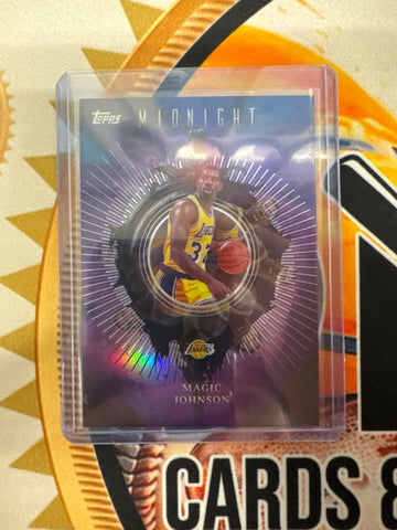 2025-26 Topps Midnight NBA Magic Johnson Insomnia SSP