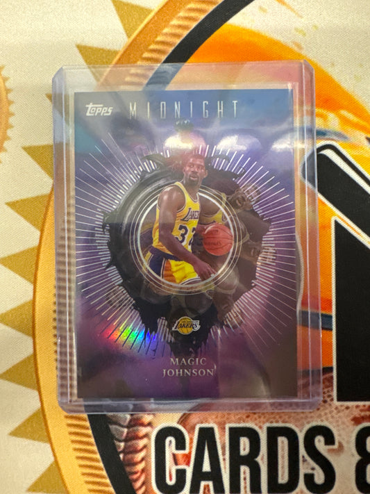 2025-26 Topps Midnight NBA Magic Johnson Insomnia SSP