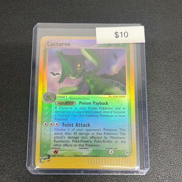 Pokémon Cacturne Sandstorm Reverse Holo 2/100