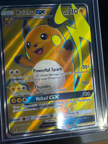 Pokemon Raichu GX SM90 promo