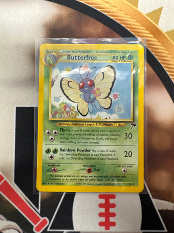 Pokémon Butterfree Southern Islands 9/18 LP-