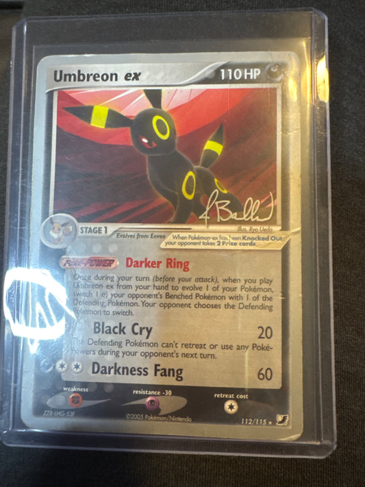 Pokémon Umbreon ex 112/115 2006 World Championship Deck DM