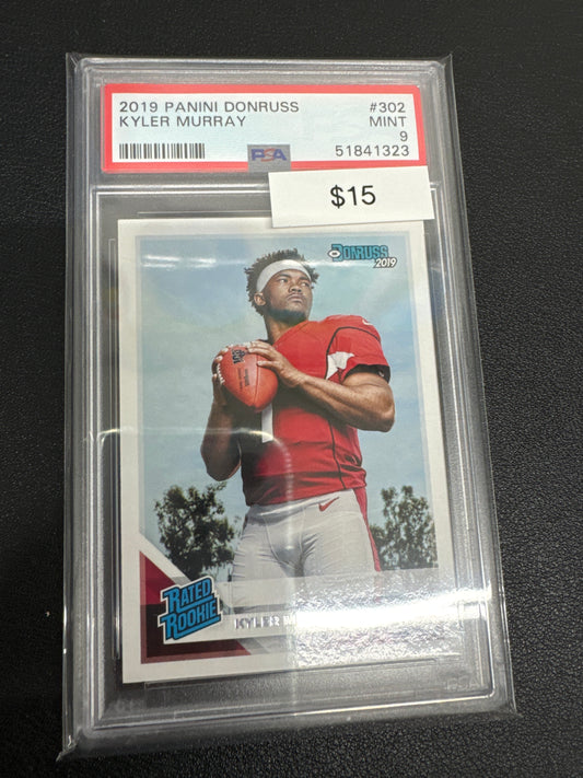 2019 Donruss Kyler Murray PSA 9