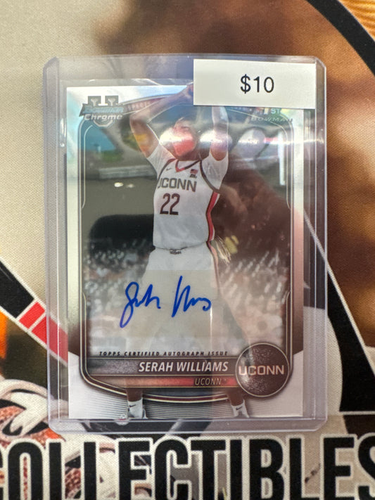 2026 Topps Bowman Basketball Serah Williams 1st Bowman Autograph