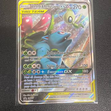 Pokemon Celebi & Venusaur GX Tag Team SM167