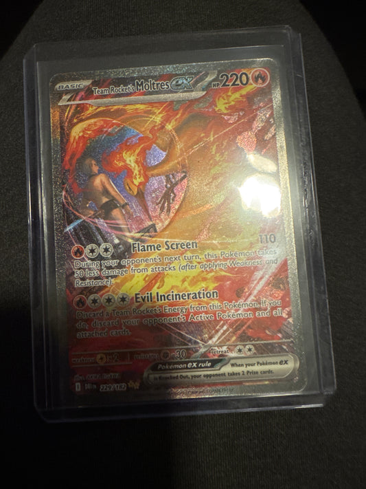 Pokemon Team Rocket’s Moltres ex 229/182 Destined Rivals