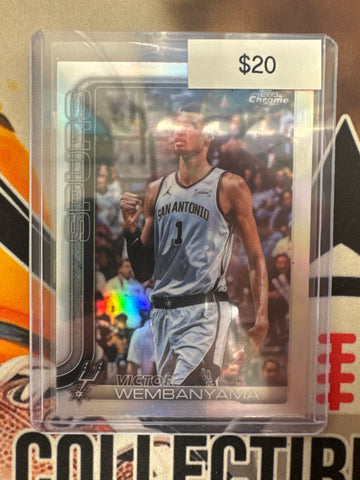 2026 Topps Chrome NBA Update Victor Wembanyama Refractor
