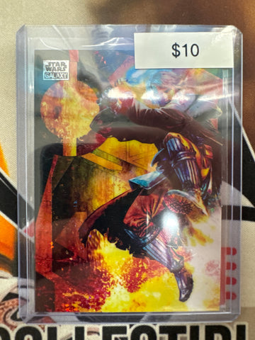 2026 Topps Chrome Star Wars Galaxy Anakin Skywalker Sparkle Refractor
