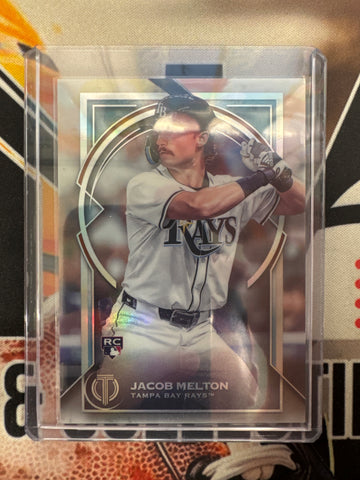 2026 Topps Tribute MLB Jacob Melton Rookie Base Refractor