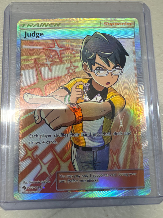 Pokemon Judge 209/214 Lost Thunder