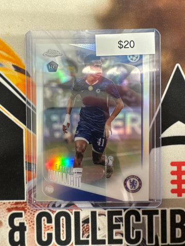 2026 Topps Chrome Champions League Estevao Willian Rookie Refractor