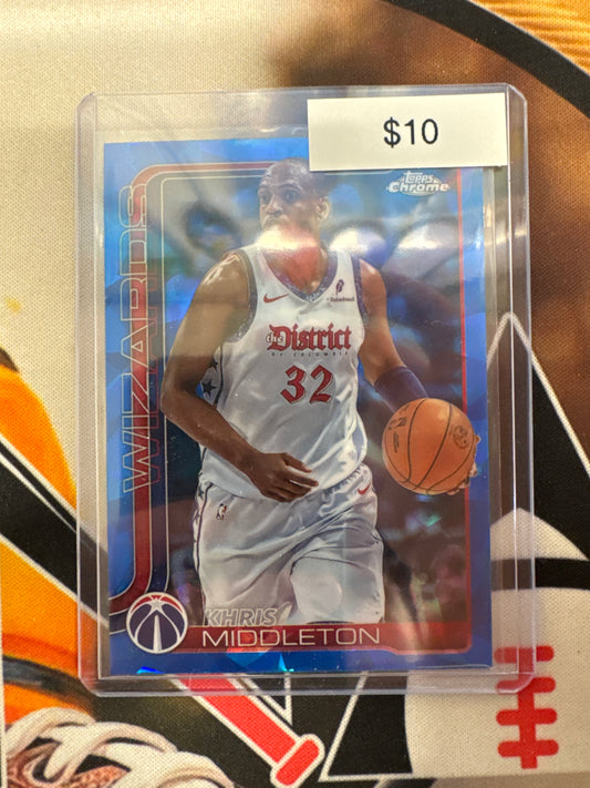 2025-26 Topps Chrome Sapphire NBA Khris Middleton