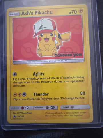 Pokemon Ash’s Pikachu SM109