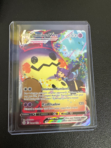 Pokémon Mimikyu VMAX trainer brilliant stars TG17/TG30