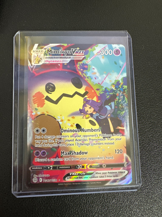 Pokémon Mimikyu VMAX trainer brilliant stars TG17/TG30