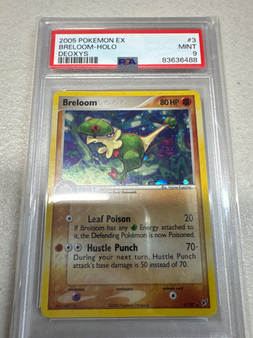 Pokemon Breloom 3/107 PSA 9