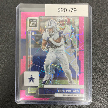 2022 Optic Tony Pollard Pink Velocity /79