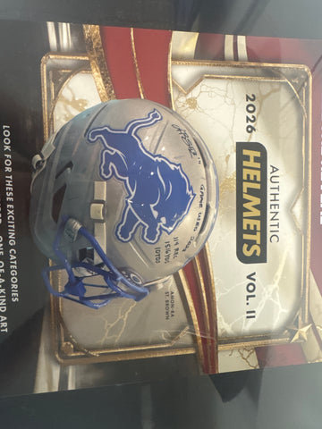 2026 Under Wraps Authentic Helmets Volume II
