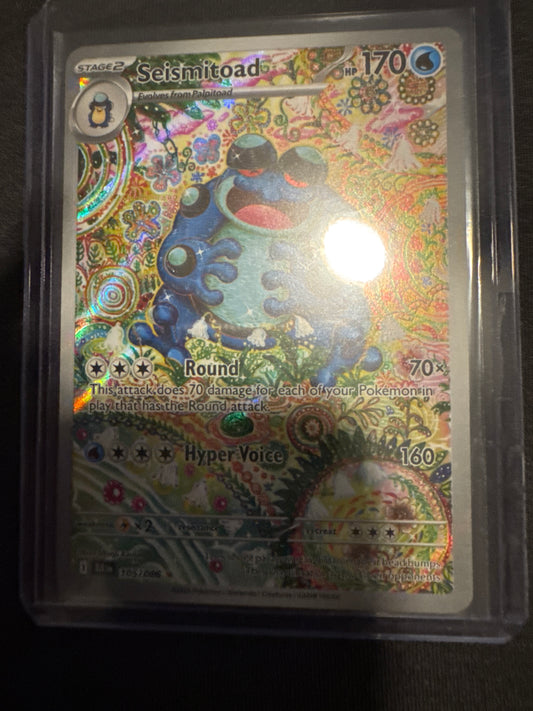 Pokemon Seismitoad 105/086 Black Bolt