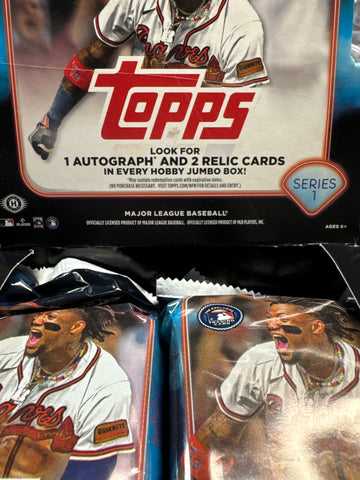 2024 Topps Series 1 jumbo hobby pack