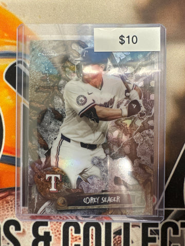 2026 Topps Chrome MLB X Cactus Jack Corey Seager Refractor