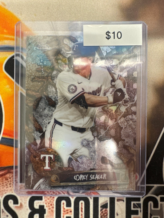 2026 Topps Chrome MLB X Cactus Jack Corey Seager Refractor