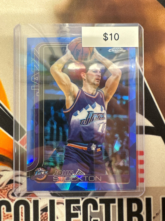 2025-26 Topps Chrome Sapphire NBA John Stockton