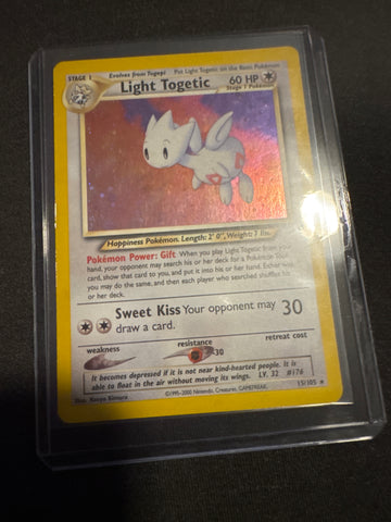 Pokémon Light Togetic Holo Neo Destiny