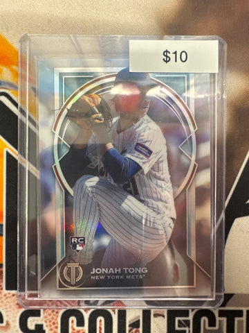 2026 Topps Tribute MLB Jonah Tong Rookie Refractor