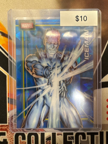 2026 Topps Chrome Marvel Sapphire Iceman Base